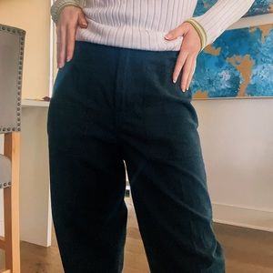 H&M Cargo Style Black Pants